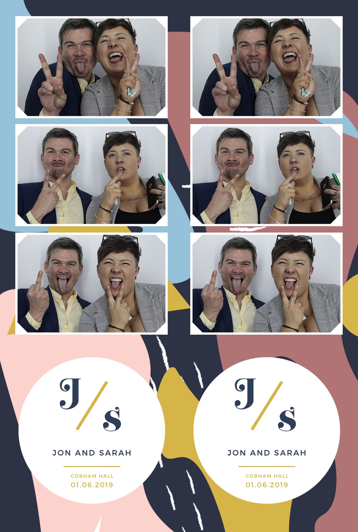 Jon and Sarah’s Wedding | View more photos from the event at gallery.myphotoboothexperience.co.uk/u/MyPhotoBoothExperienceLtd/Jon-and-Sarah’s-Wedding